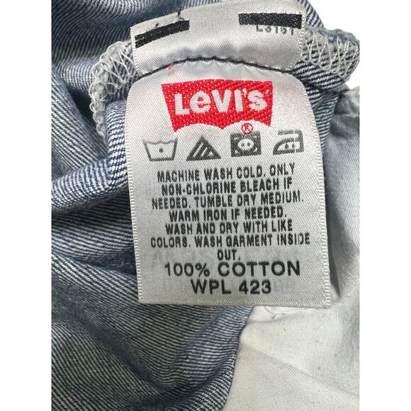 Vintage 2000’s LEVIS 501 Button-Fly Jeans - Medium Wash Faded - 32X34 - Picture 10 of 10